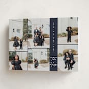 "Abundant" - Holiday Cards in Midnight by Corinne Malesic - Folded Card
