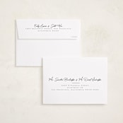 "Abundant" - Holiday Cards in Midnight by Corinne Malesic - FREE Recipient Addressing