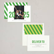 "Big Time" - Holiday Cards in Grass by Sara Hicks Malone - Assembled