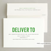 "Big Time" - Holiday Cards in Grass by Sara Hicks Malone - FREE Recipient Addressing