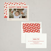 "Poster" - Holiday Cards in Stocking by Megan Davis - Assembled