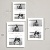 "Minimalist Gallery" - Holiday Cards in Cotton by Angela Thompson - Formats Available