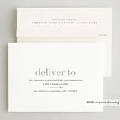 "acklen" - Holiday Cards in Snow by Sara Hicks Malone - FREE Recipient Addressing