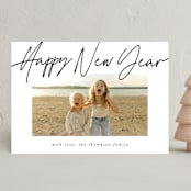 "Cheerfilled" - Holiday Cards in Noir by AK Graphics - Front