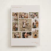 "Happy Nine" - Holiday Cards in Honey by Sumak Studio - Front
