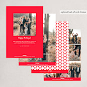 "abbreviate" - Holiday Cards in Snow by Summer Winkelman - Back of Card Options