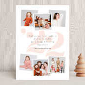"Big 22" - Holiday Cards in Blush by Itsy Belle Studio - Front