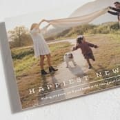 "Typewriter" - Holiday Cards in Vanilla by Abi de Leon - Detail