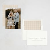 "very good year" - Holiday Cards in Snow by Ellen Schlegelmilch - Assembled
