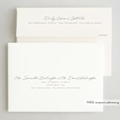 "very good year" - Holiday Cards in Snow by Ellen Schlegelmilch - FREE Recipient Addressing