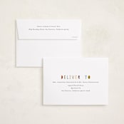"a year of colors" - Holiday Cards in Retro by lulu and isabelle - FREE Recipient Addressing