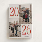 "Balanced" - Holiday Cards in Sleigh by Morgan Kendall - Folded Card