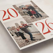 "Balanced" - Holiday Cards in Sleigh by Morgan Kendall - Detail