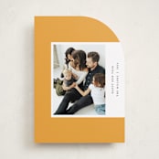"Aside" - Holiday Cards in Honey by Sumak Studio - Front