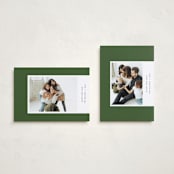 "Aside" - Holiday Cards in Juniper by Sumak Studio - Photo Orientation Options