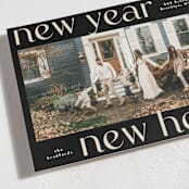 "All New" - Holiday Cards in Onyx by Iveta Angelova - Detail