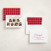 "Wonderful Year" - Holiday Cards in Peppermint by Kacey Kendrick Wagner - Assembled