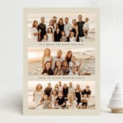 "Bright and Happy Family" - Holiday Cards in Cashmere by Kelsey Mucci - Front