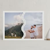 "curvy duo" - Holiday Cards in Mist by Lori Wemple - Front