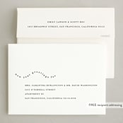 "curvy duo" - Holiday Cards in Mist by Lori Wemple - FREE Recipient Addressing