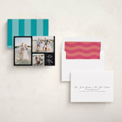 "Triple Threat" - Holiday Cards in Lacquer by Kamala Nahas - Assembled
