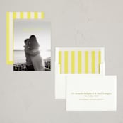 "In Focus" - Holiday Cards in Lime by Ellen Schlegelmilch - Assembled