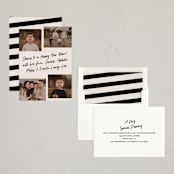 "Little Note" - Holiday Cards in Chai Latte by Owl and Toad - Assembled