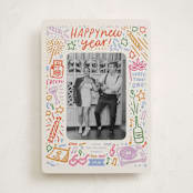 "Three! Two! One!" - Holiday Cards in Sprinkles by Abbigail Lim - Front