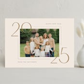 "Across" - Holiday Cards in Golden by Amy Kross - Front