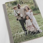 "Monoline Lettering" - Holiday Cards in Sparkler by Erin German - Detail