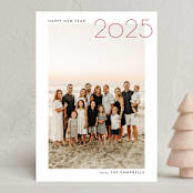 "golden 2024" - Holiday Cards in Ruby by James Derit - Front