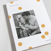 "Happy Dots" - Holiday Cards in Sunny by Sumak Studio - Detail