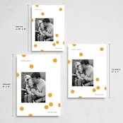 "Happy Dots" - Holiday Cards in Sunny by Sumak Studio - Formats Available