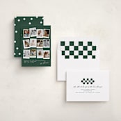 "Snapshots" - Holiday Cards in Pine by Creo Study - Assembled