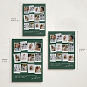 "Snapshots" - Holiday Cards in Pine by Creo Study - Formats Available