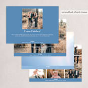 "arc en ciel" - Holiday Cards in Sky by Erin Deegan - Back of Card Options