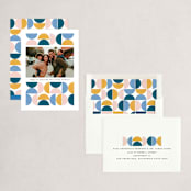 "Mid-Century Geometric" - Holiday Cards in Party by Brooke Chandler - Assembled
