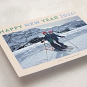 "Happy Colors" - Holiday Cards in Spearmint by Carolyn MacLaren - Detail
