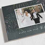 "Sparkle" - Holiday Cards in Noir by Elly - Detail