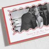 "Party Squiggle" - Holiday Cards in Candy Cane by Blustery August - Detail