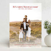 "two or three" - Holiday Cards in Crimson by Kimberly Morgan - Front