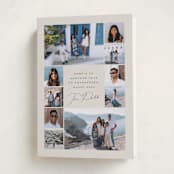"Our Adventures" - Holiday Cards in Vanilla by Olivia Raufman - Folded Card