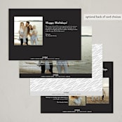 "Update" - Holiday Cards in Snow by Kennedi Shaw - Back of Card Options