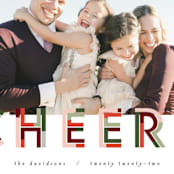 "Chunk Cheers" - Holiday Cards in Fruitcake by Pixel and Hank - Detail
