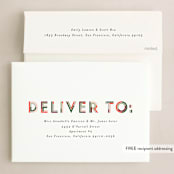 "Chunk Cheers" - Holiday Cards in Fruitcake by Pixel and Hank - FREE Recipient Addressing
