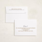 "Pretty Please" - Holiday Cards in Onyx by Robert and Stella - FREE Recipient Addressing