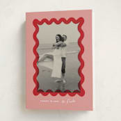 "Squiggle overlay" - Holiday Cards in Stocking by Creo Study - Folded Card