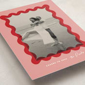 "Squiggle overlay" - Holiday Cards in Stocking by Creo Study - Detail