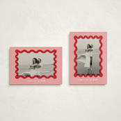 "Squiggle overlay" - Holiday Cards in Stocking by Creo Study - Photo Orientation Options