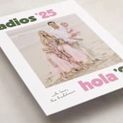 "adios" - Holiday Cards in Rosa by Megan Davis - Detail